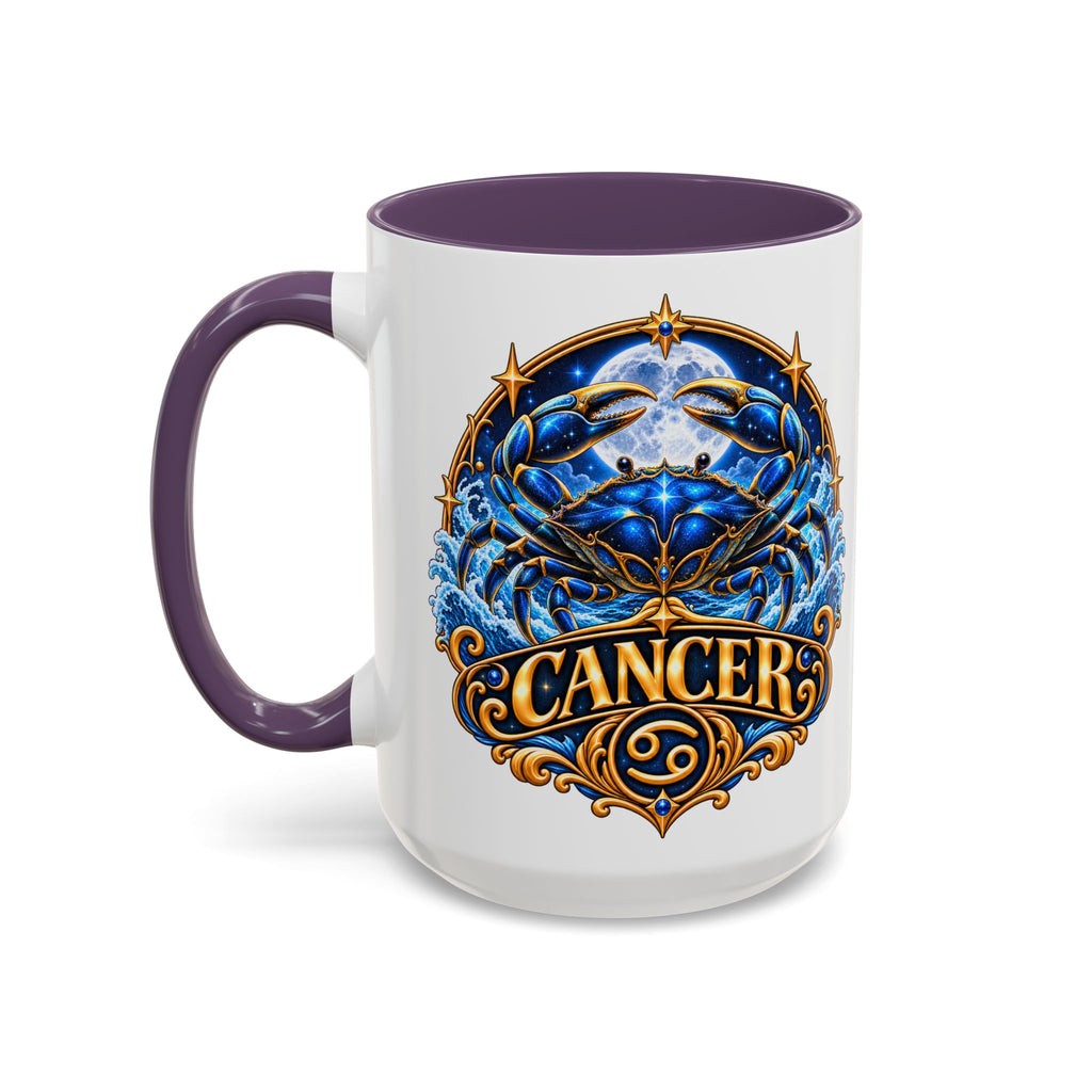 Cancer Zodiac Coffee Mug — Astrology Crab Horoscope Gift (11/15 oz)