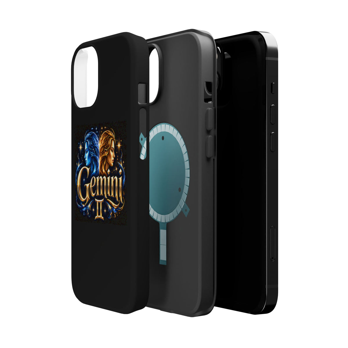 Gemini Zodiac Magnetic Impact-Resistant Phone Case