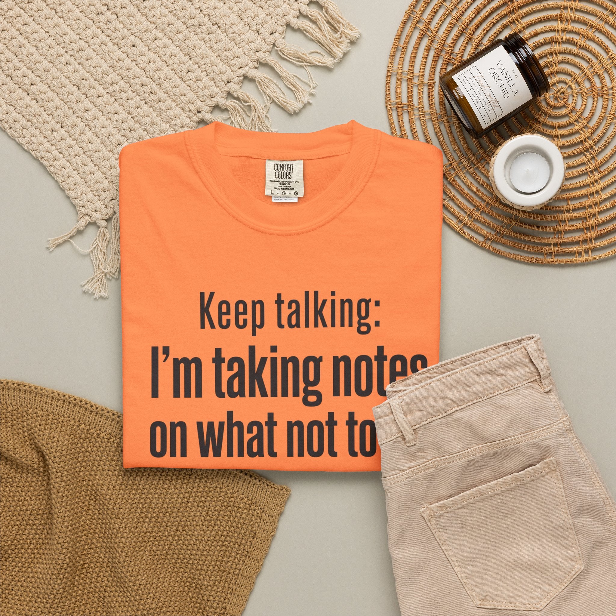Taking Notes on What Not to Do T-Shirt