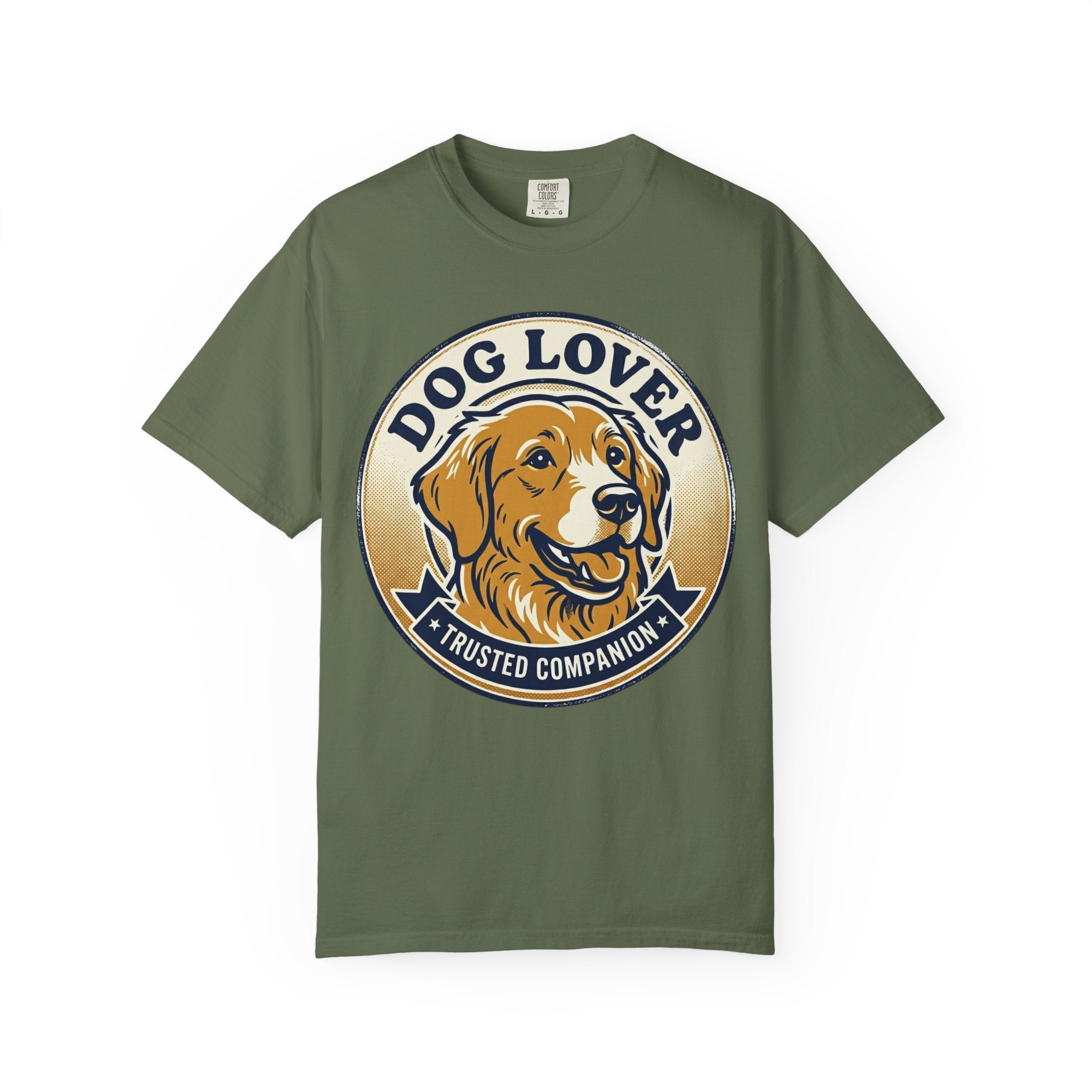 Dog Lover T-Shirt — "Trusted Companion" Graphic Tee