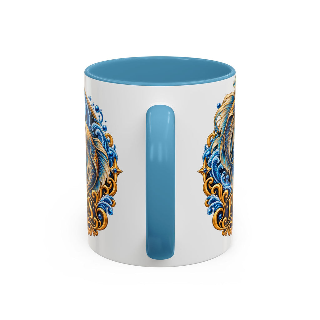 Pisces Zodiac Coffee Mug — Decorative Accent Astrology Mug (11/15oz)