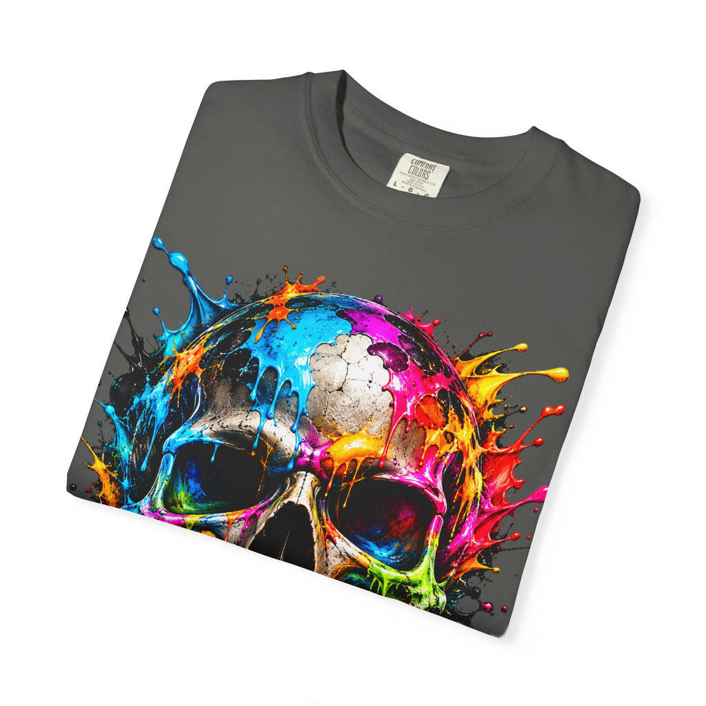 Color Splash Skull T-Shirt