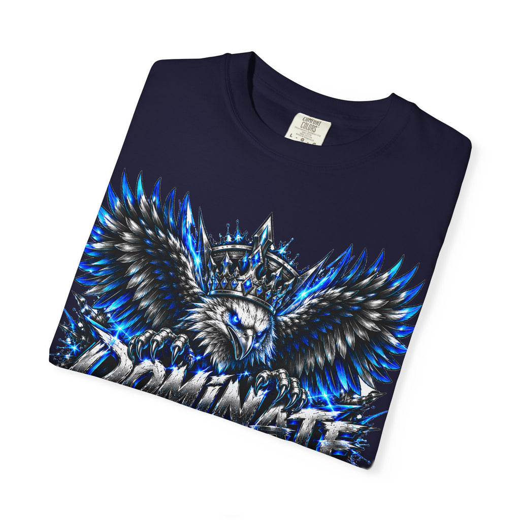 Dominate Eagle Graphic T-Shirt — Bold Crowned Eagle Design