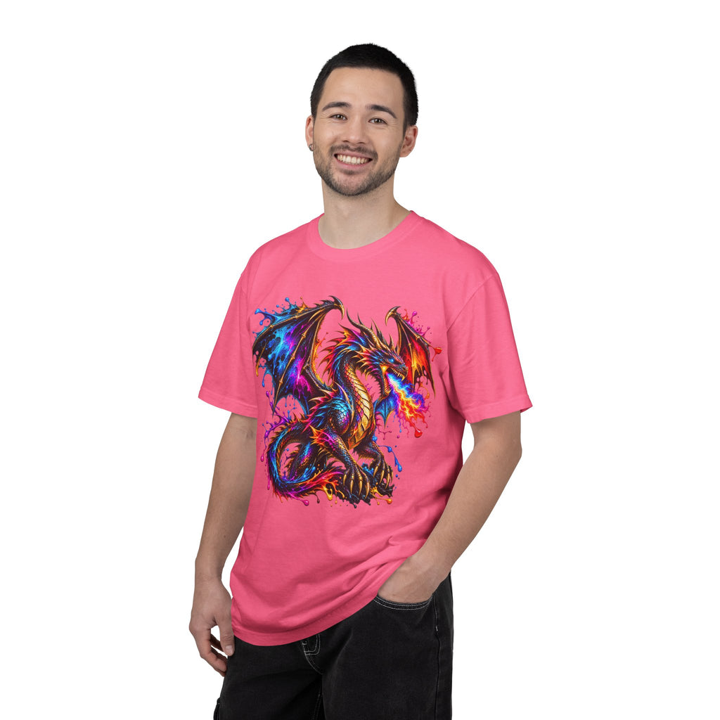 Vibrant Watercolor Dragon T-Shirt