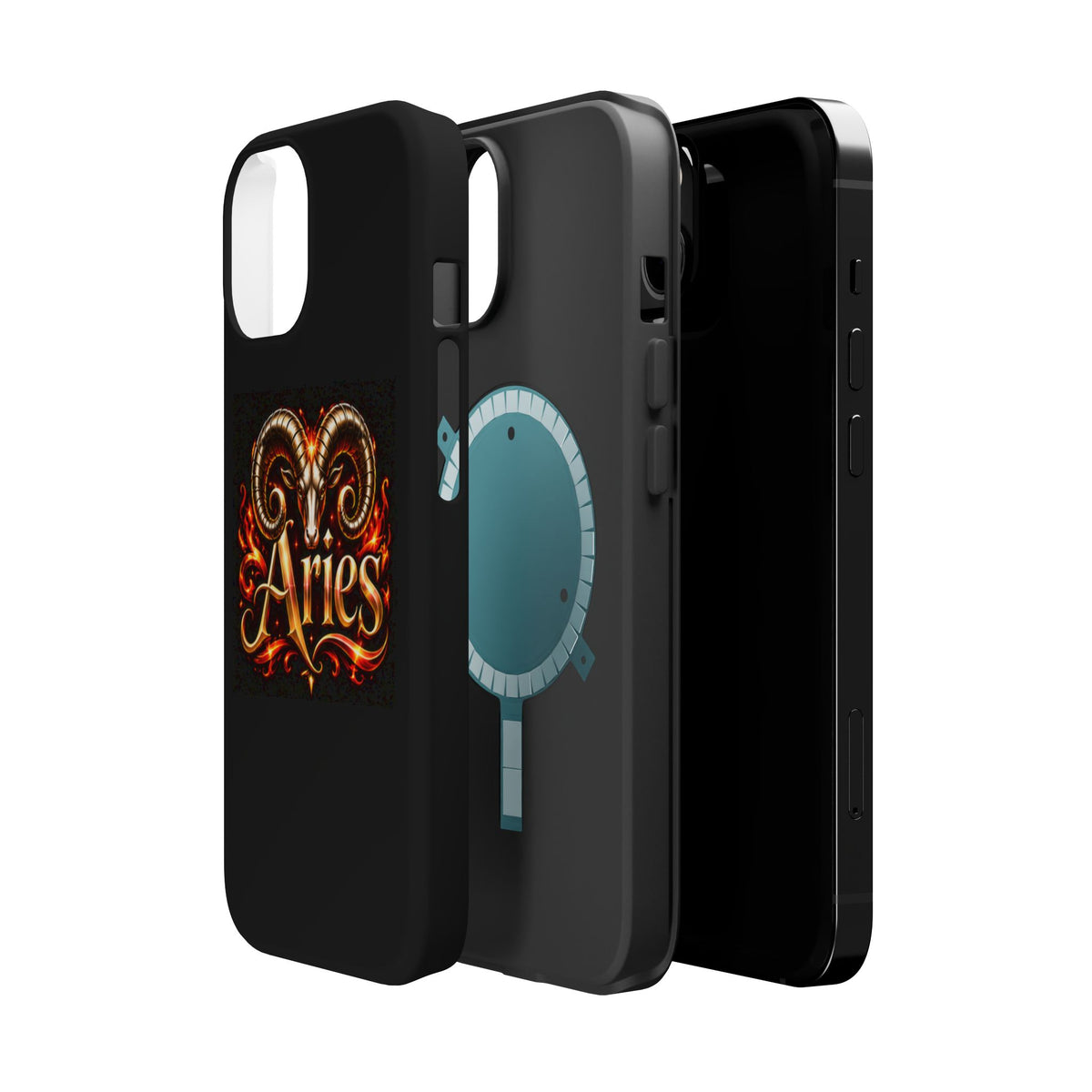 Aries Zodiac Magnetic Impact-Resistant Phone Case