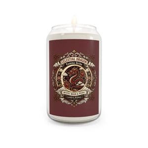 Celestial Dragon Scented Soy Candle — Mystic Moon & Peony, 13.75 oz