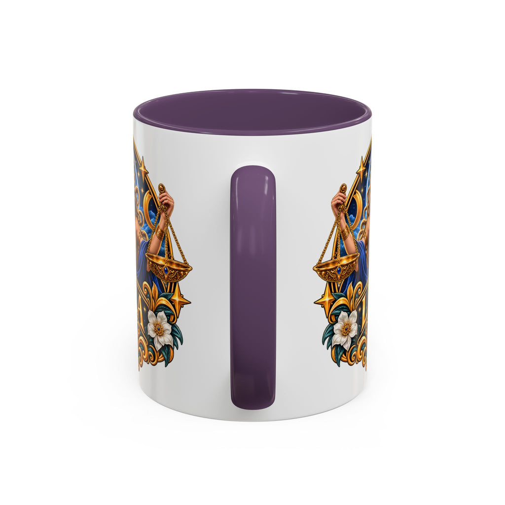 Libra Zodiac Coffee Mug – Elegant Horoscope Astrology Gift (11/15oz)