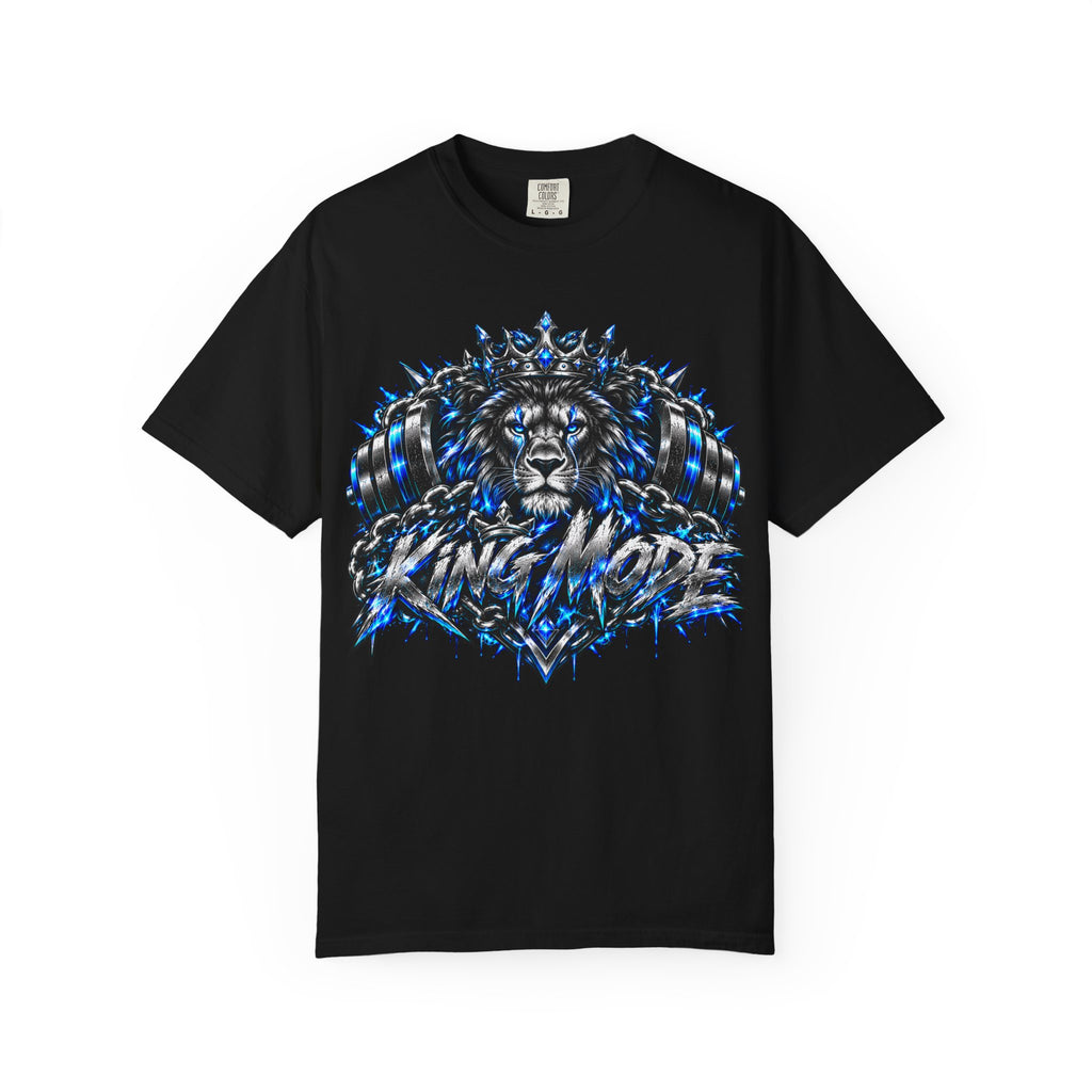 Lion Kingmode Graphic Tee — Gaming Headset Lion Design