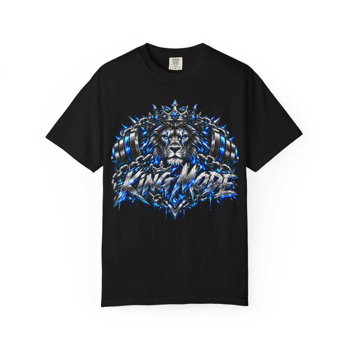 Lion Kingmode Graphic Tee — Gaming Headset Lion Design