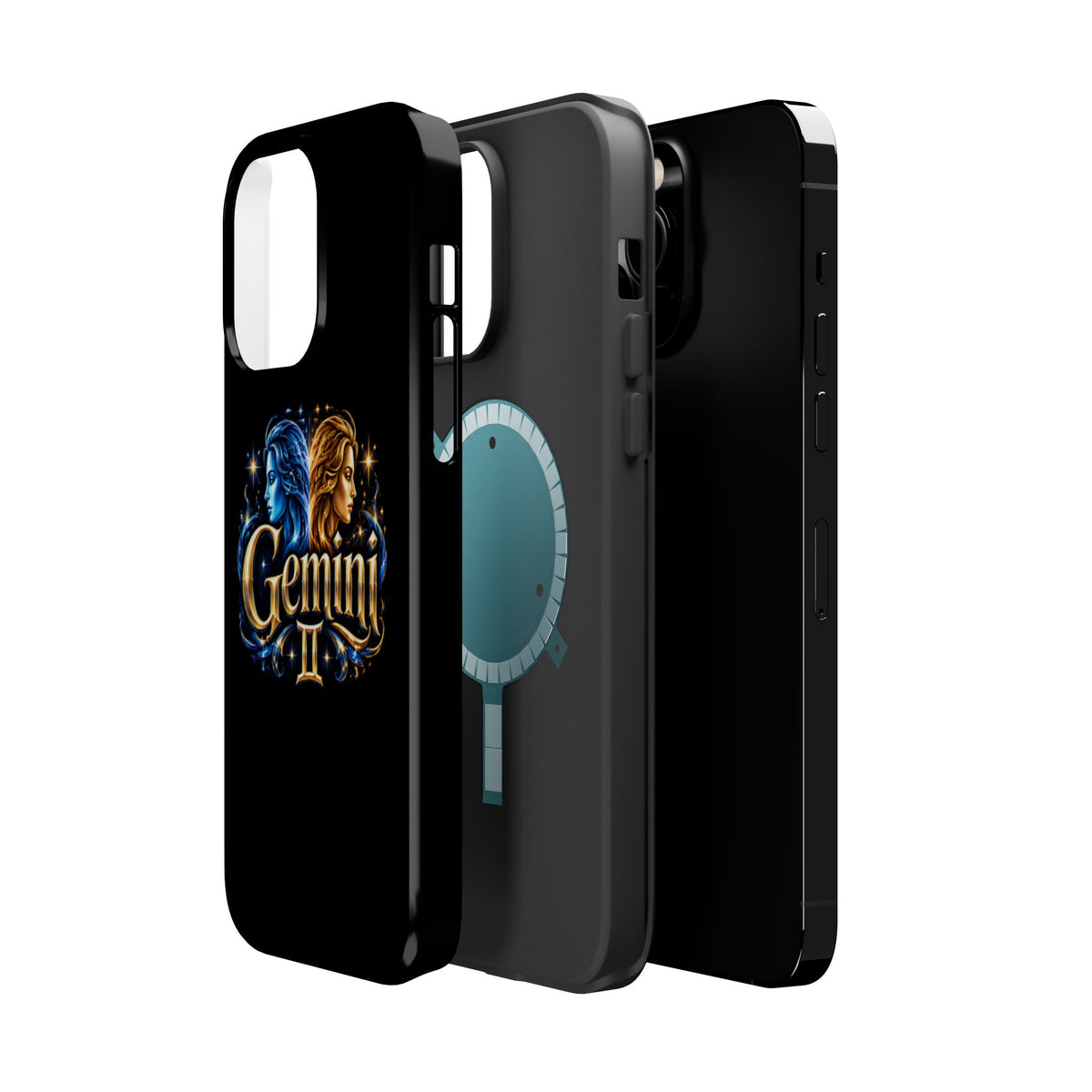 Gemini Zodiac Magnetic Impact-Resistant Phone Case