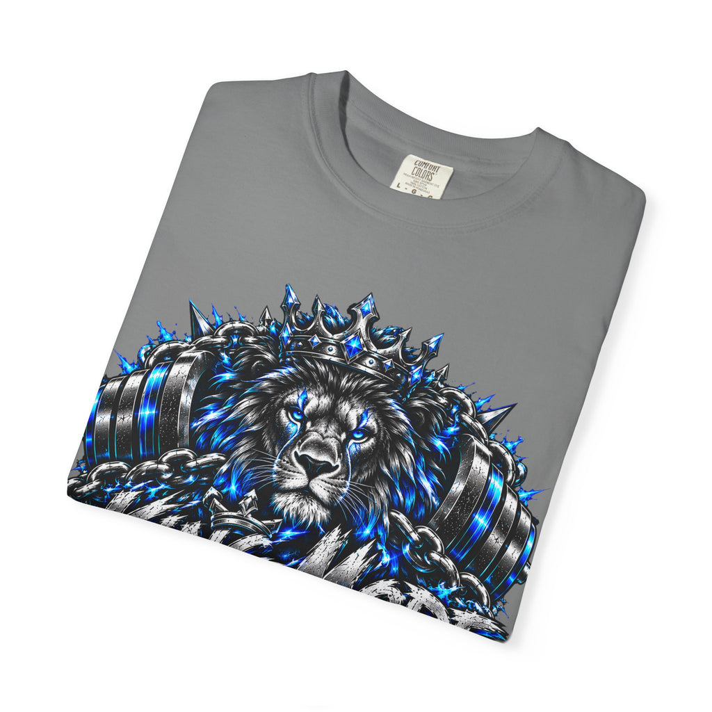 Lion Kingmode Graphic Tee — Gaming Headset Lion Design
