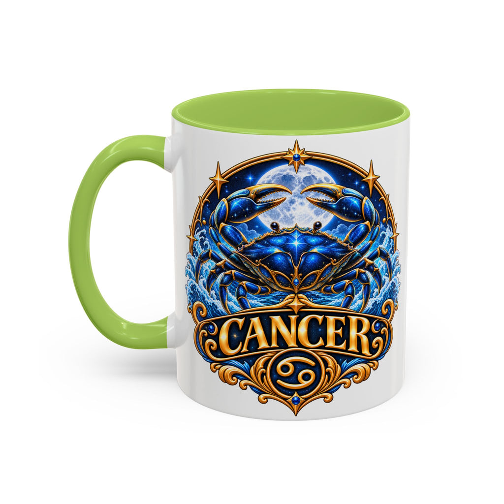 Cancer Zodiac Coffee Mug — Astrology Crab Horoscope Gift (11/15 oz)