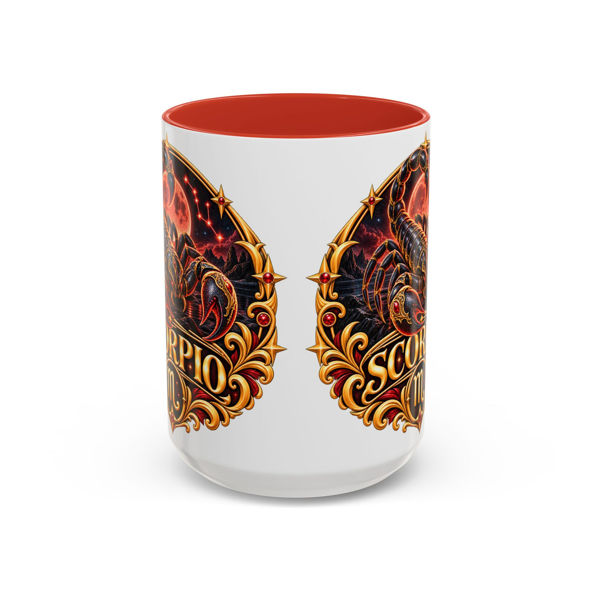 Scorpio Zodiac Coffee Mug — Bold Scorpion Astrology Design (11/15oz)
