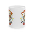 Coffee Mug — 'Coffee My Favorite Drink' Colorful Retro Ceramic Mug (11oz, 15oz)