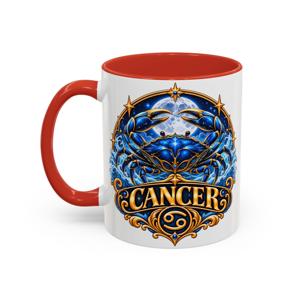 Cancer Zodiac Coffee Mug — Astrology Crab Horoscope Gift (11/15 oz)