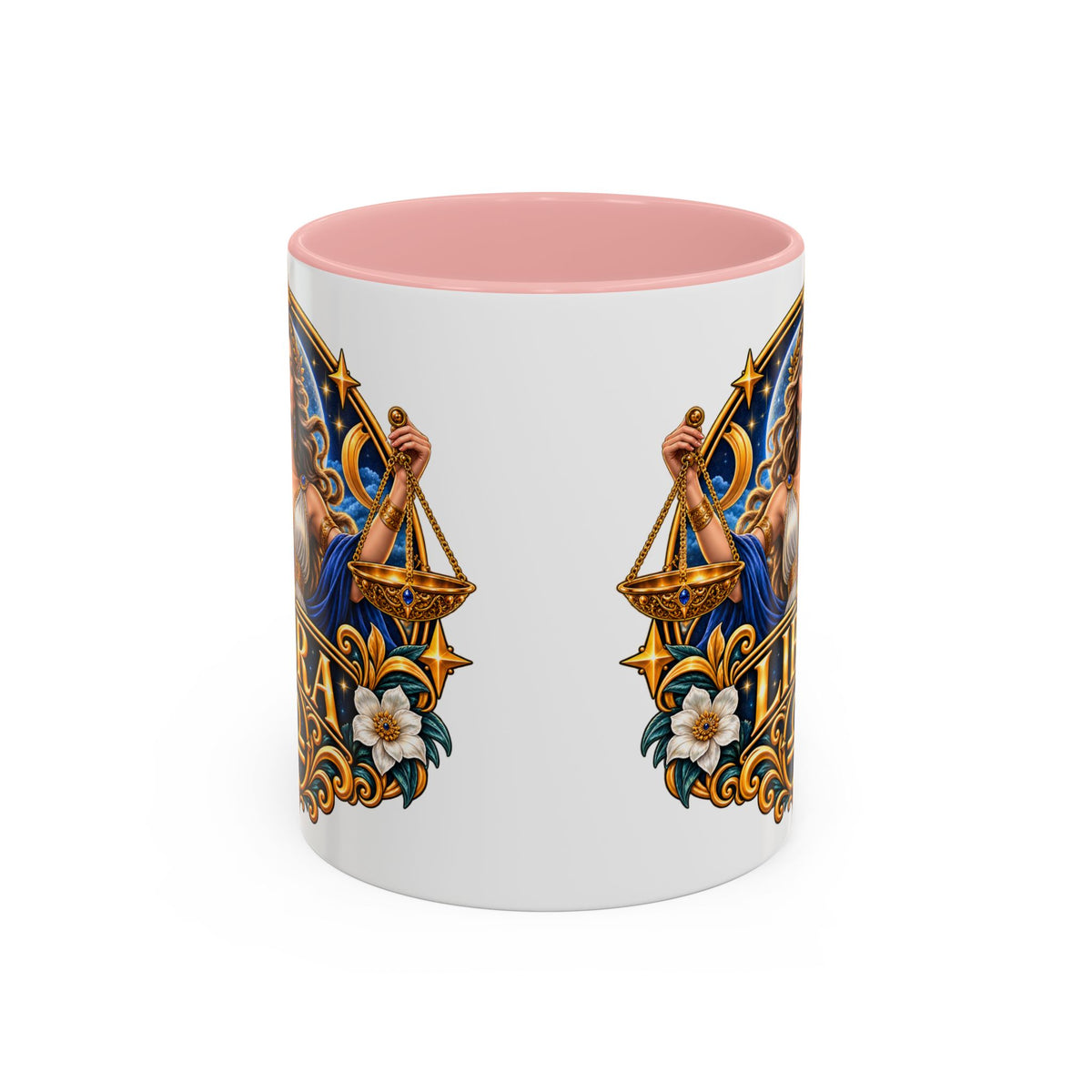Libra Zodiac Coffee Mug – Elegant Horoscope Astrology Gift (11/15oz)