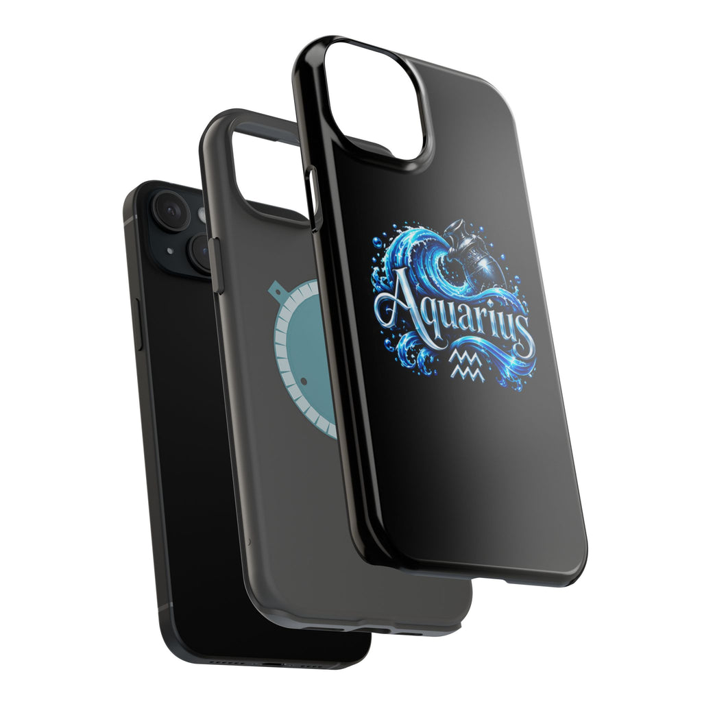 Aquarius Zodiac Magnetic Impact-Resistant Phone Case