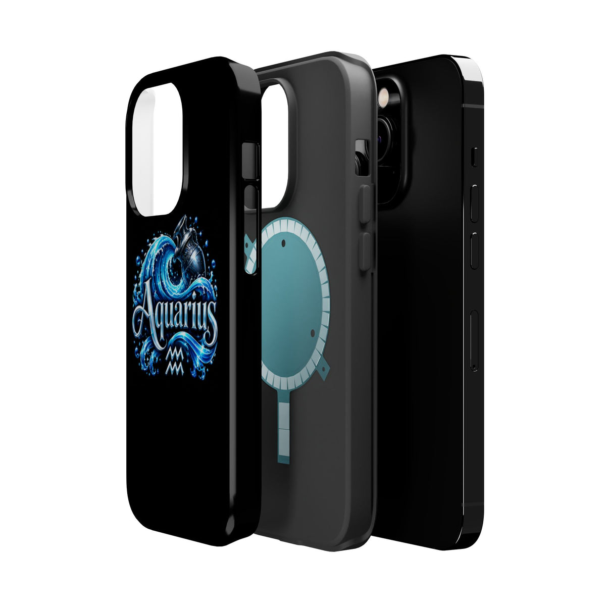 Aquarius Zodiac Magnetic Impact-Resistant Phone Case