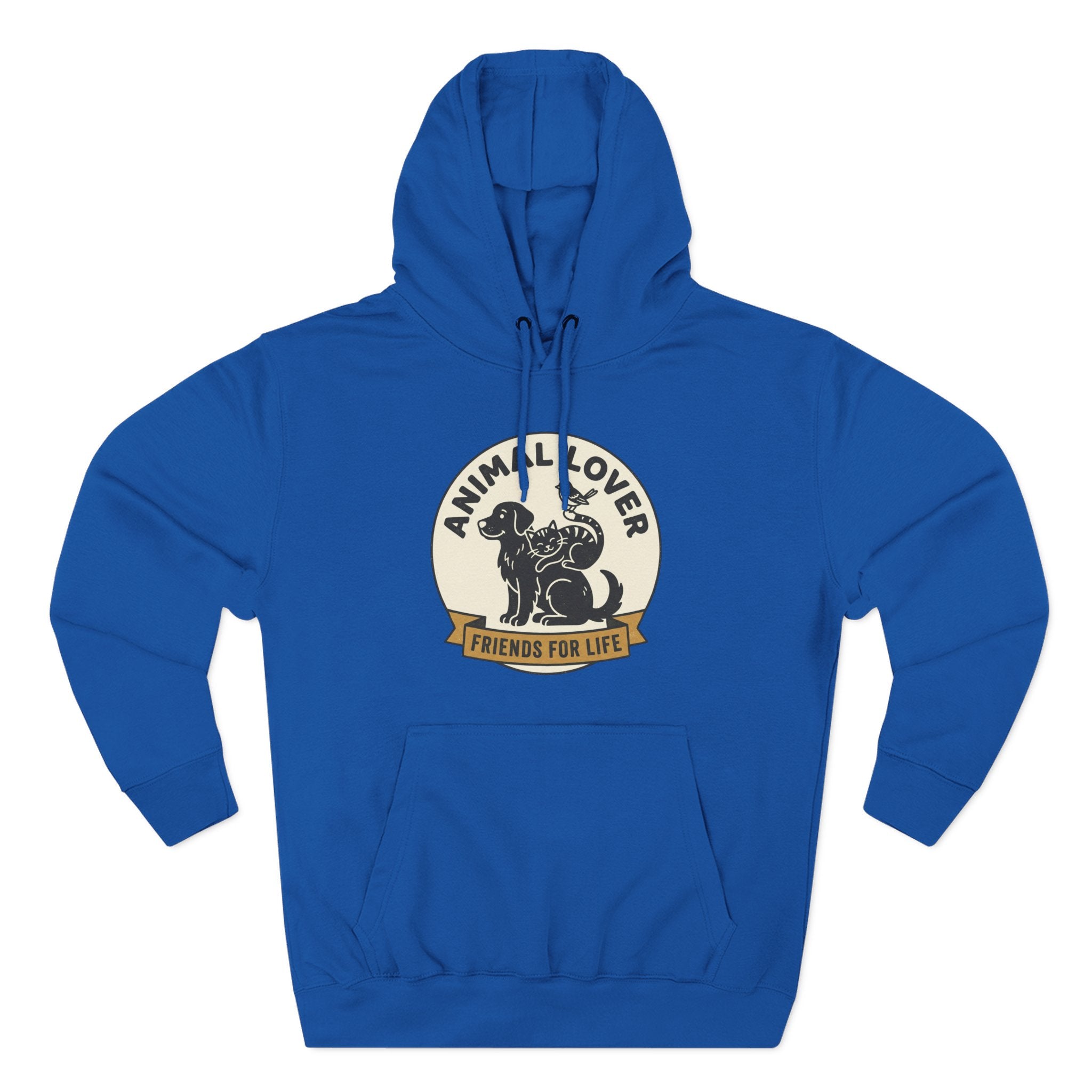 Animal Lover Hoodie – Friends For Life Graphic Pullover
