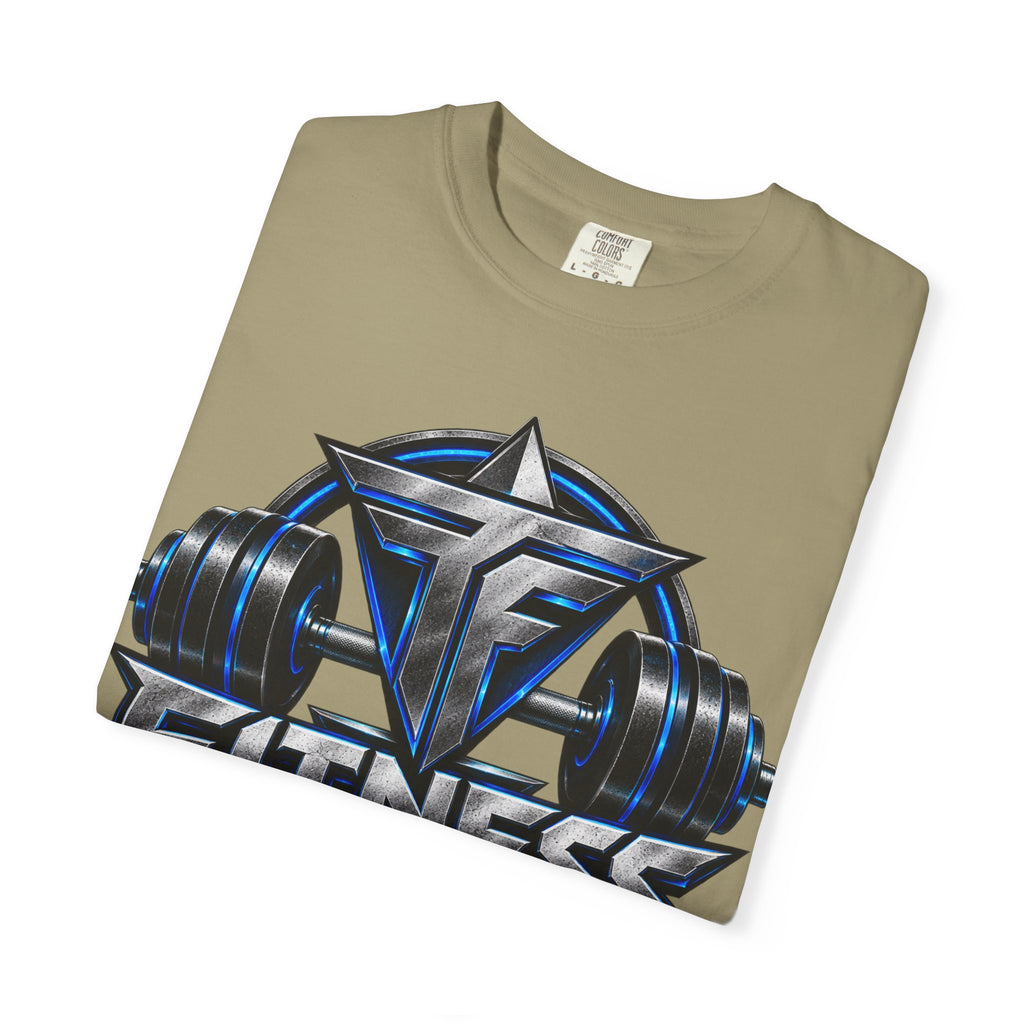 Fitness Lifestyle T-Shirt — Barbell Logo Gym Tee