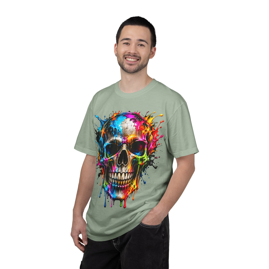Color Splash Skull T-Shirt