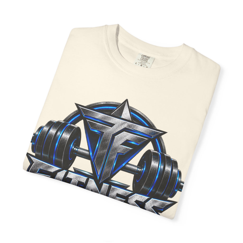 Fitness Lifestyle T-Shirt — Barbell Logo Gym Tee