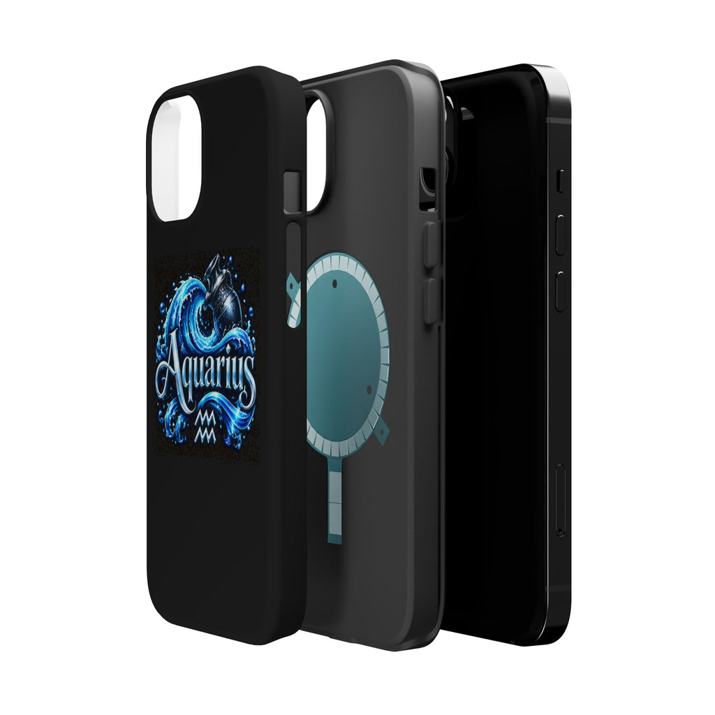 Aquarius Zodiac Magnetic Impact-Resistant Phone Case