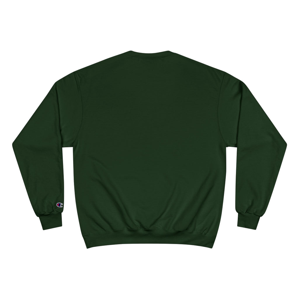 Champion Graphic Sweatshirt — Retro Arch Lettering Pullover