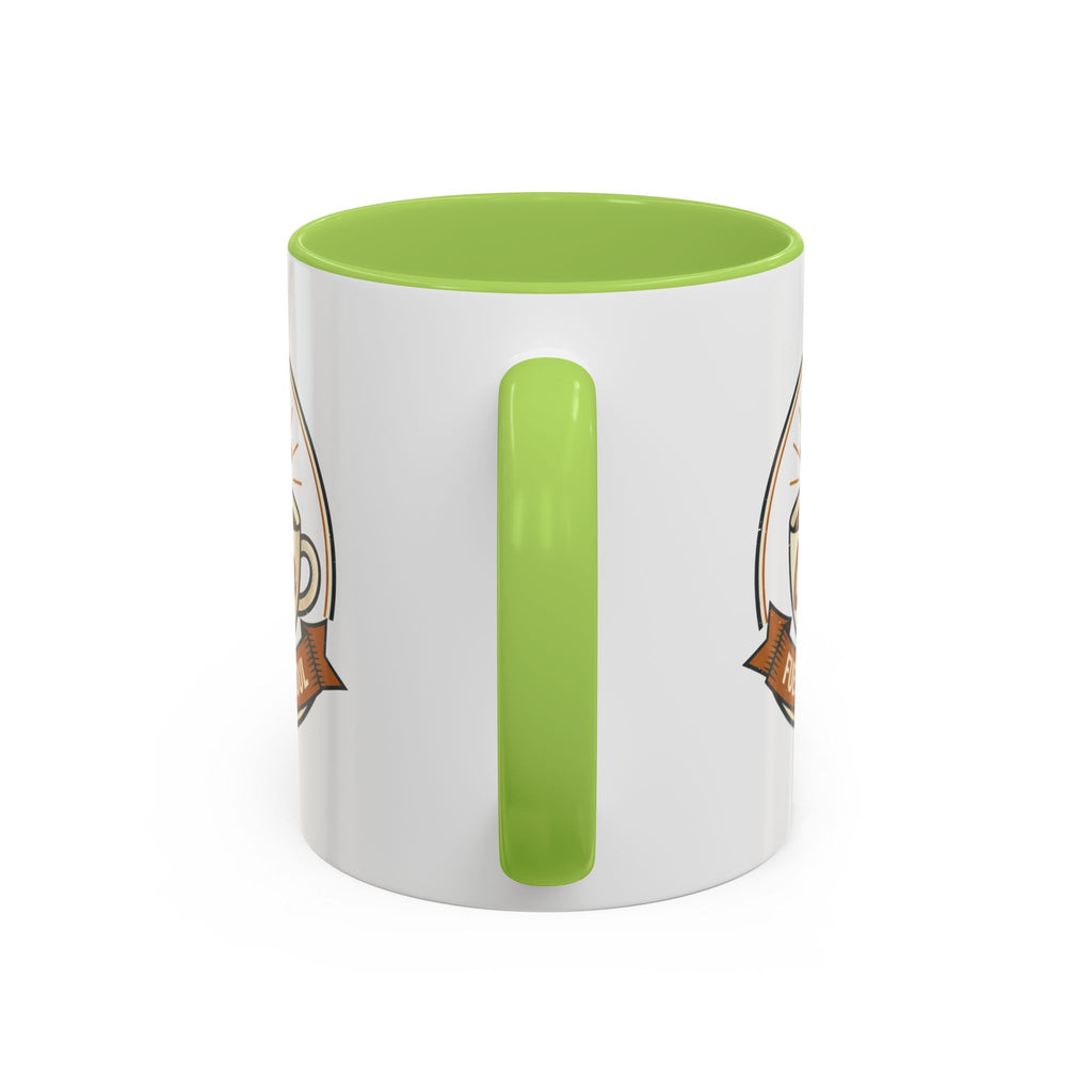 Coffee Mug - "Coffee Fuels My Soul" Accent Ceramic Mug (11/15oz)