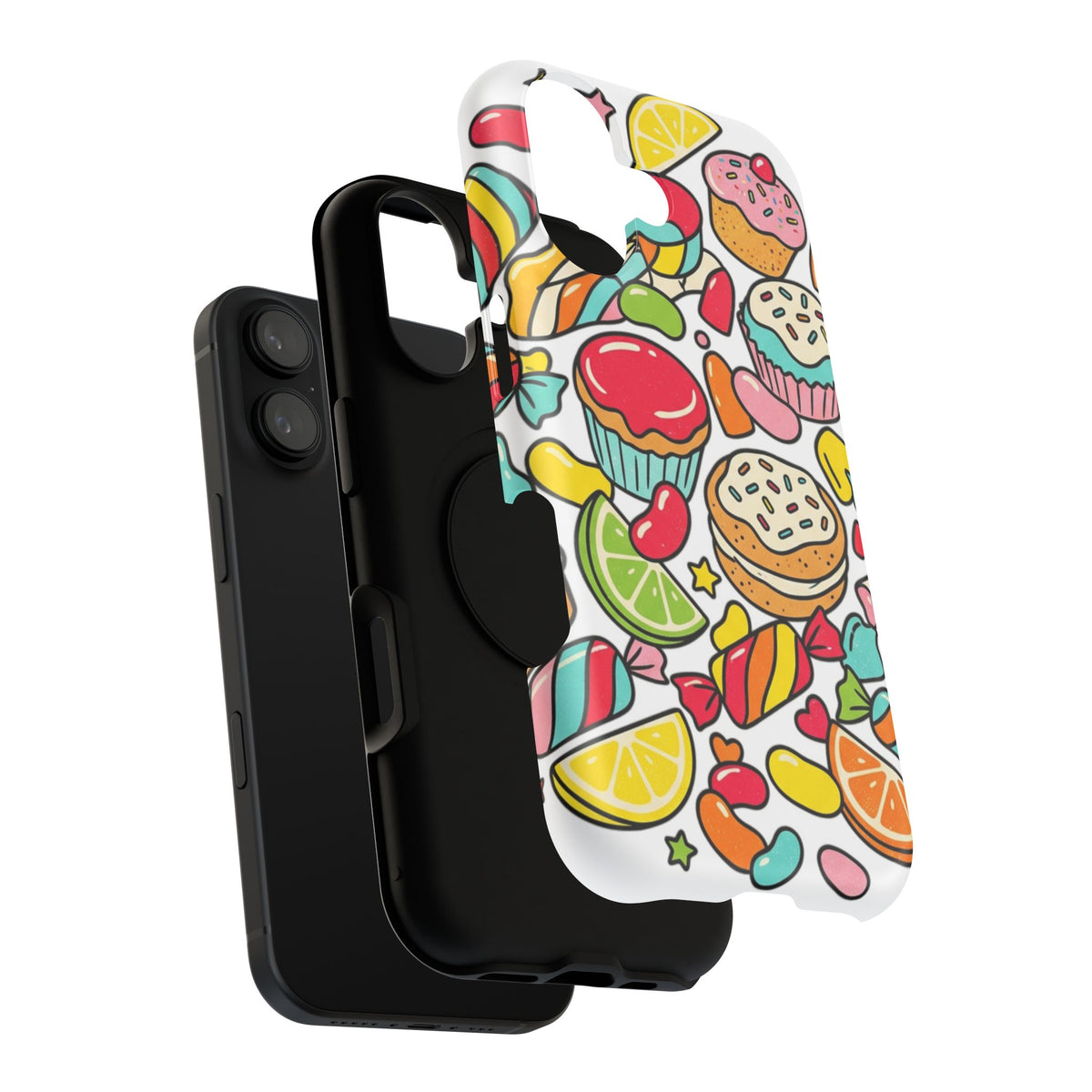 Candy Doodle Impact Phone Case
