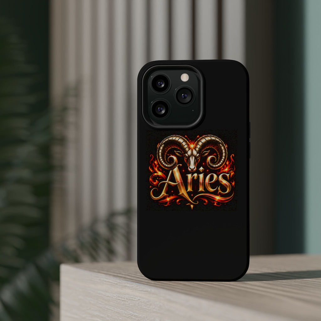 Aries Zodiac Magnetic Impact-Resistant Phone Case