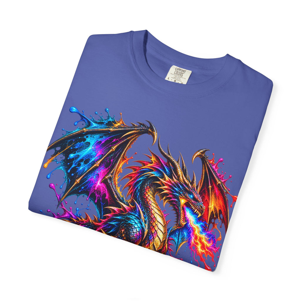 Vibrant Watercolor Dragon T-Shirt