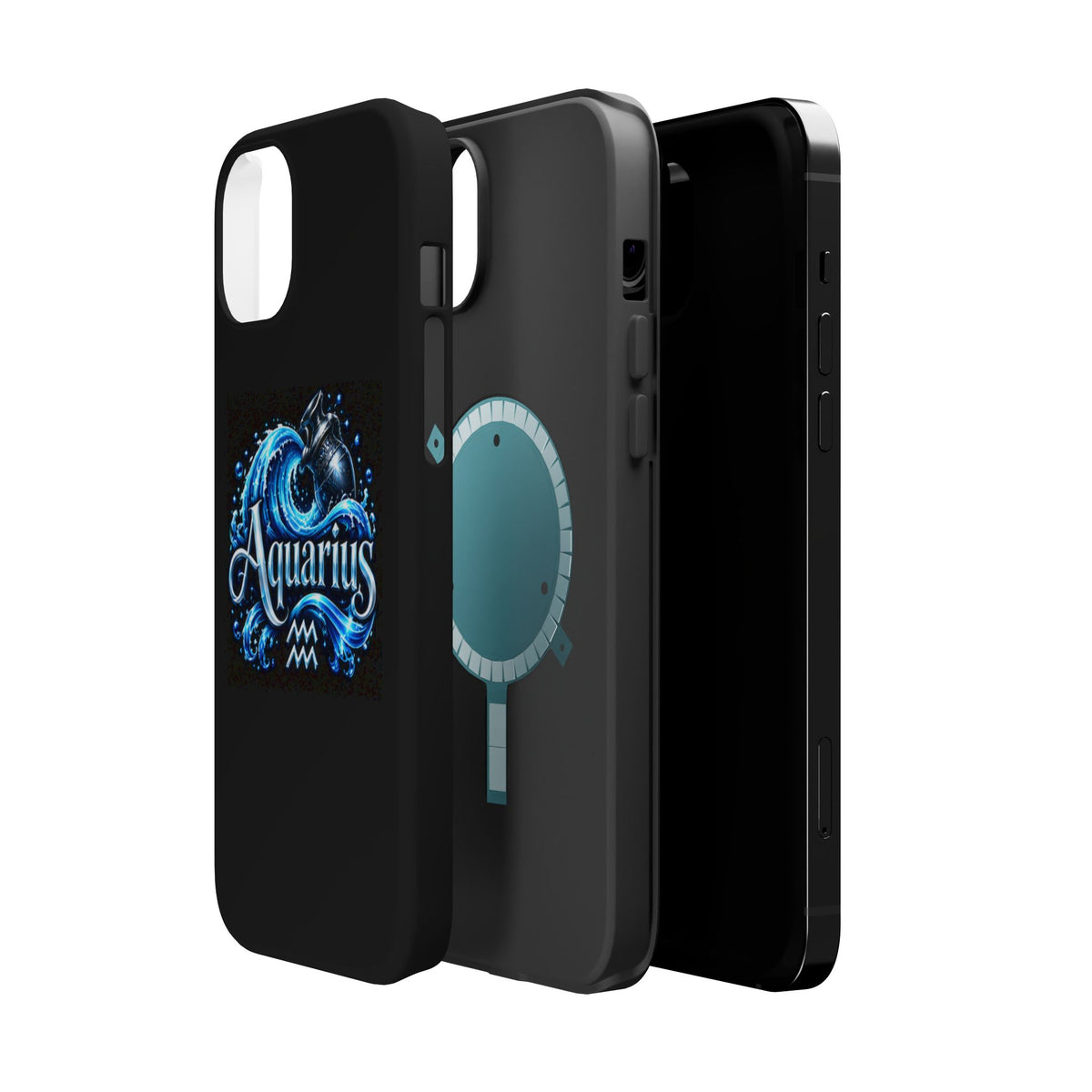 Aquarius Zodiac Magnetic Impact-Resistant Phone Case