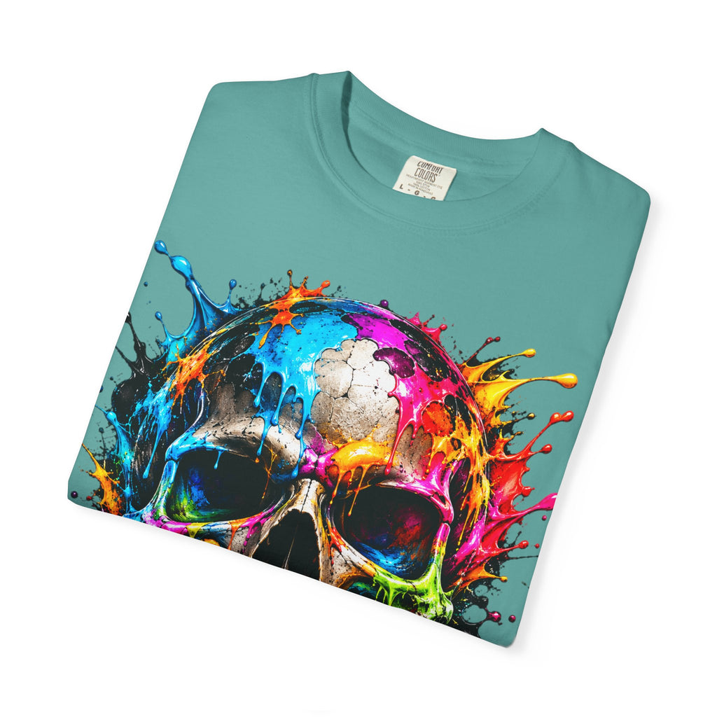 Color Splash Skull T-Shirt