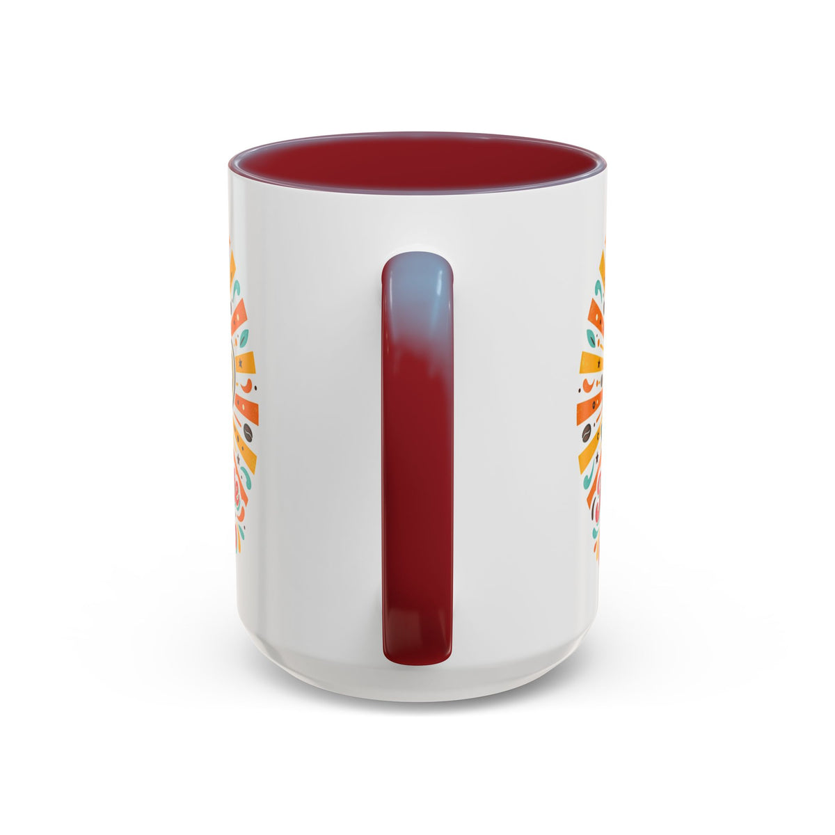My Favorite Coffee Cup Accent Mug — Colorful Ceramic Coffee Mug (11/15oz)
