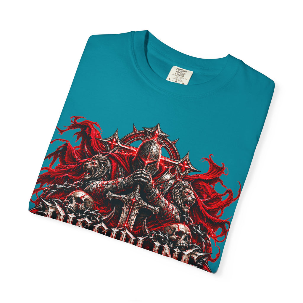 Discipline Metal Tee — Gothic Sword Graphic T-Shirt
