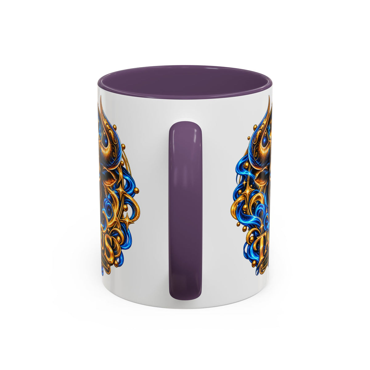 Taurus Coffee Mug — Zodiac Bull Accent Mug (11/15oz)