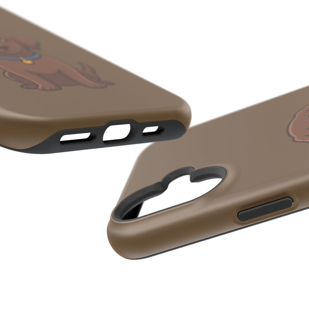 Chocolate Labrador Phone Case — Cute Dog Impact‑Resistant iPhone Cover