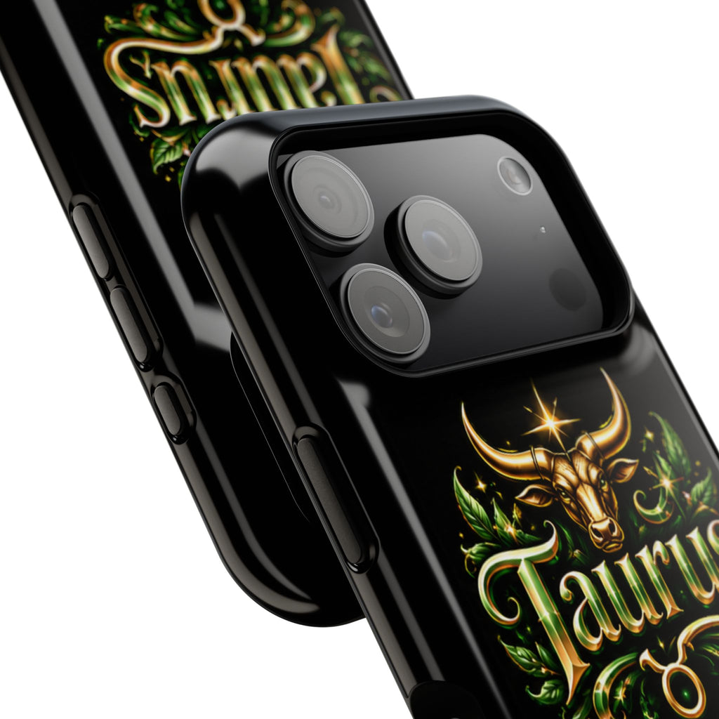 Taurus Zodiac Magnetic Phone Case — Impact‑Resistant Astrological Design