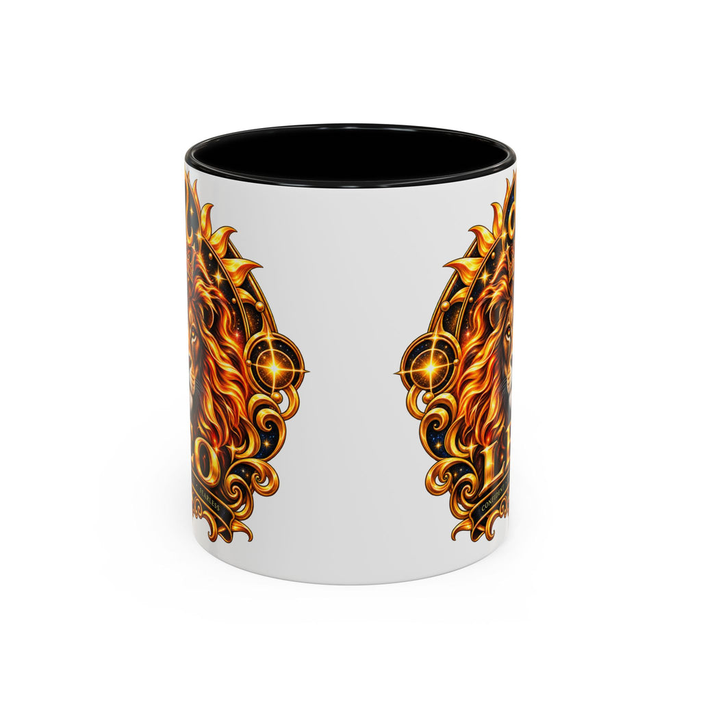 Leo Zodiac Lion Coffee Mug — Astrological Birthday Gift (11/15oz)