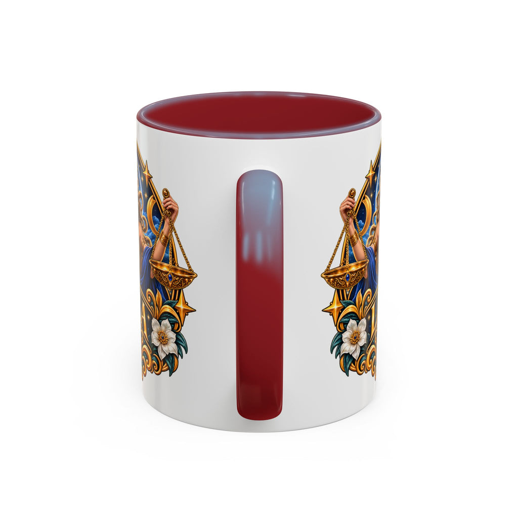 Libra Zodiac Coffee Mug – Elegant Horoscope Astrology Gift (11/15oz)