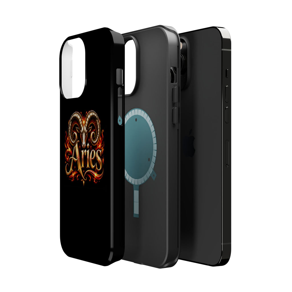 Aries Zodiac Magnetic Impact-Resistant Phone Case