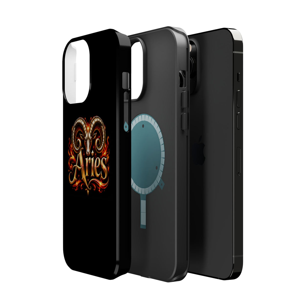 Aries Zodiac Magnetic Impact-Resistant Phone Case