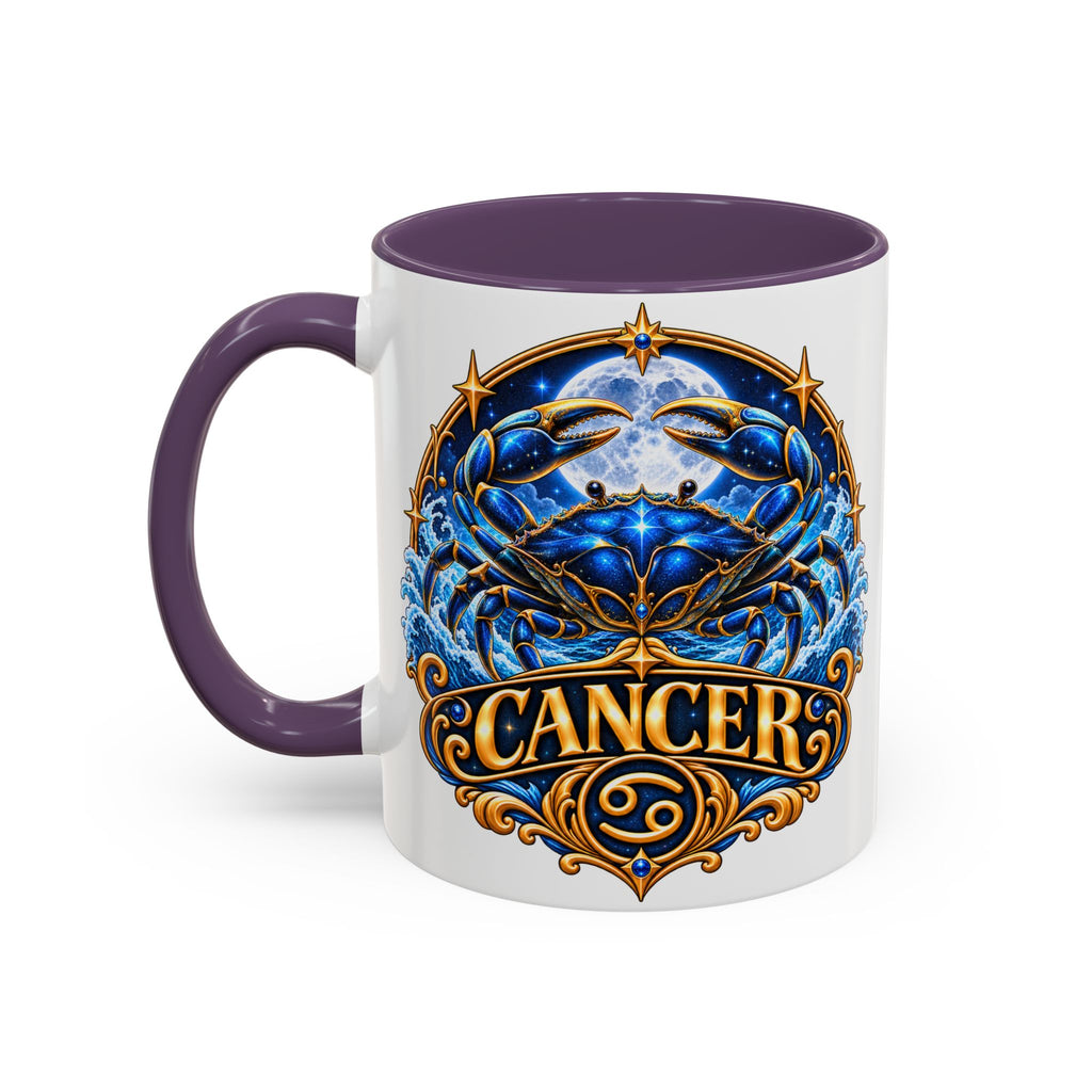 Cancer Zodiac Coffee Mug — Astrology Crab Horoscope Gift (11/15 oz)