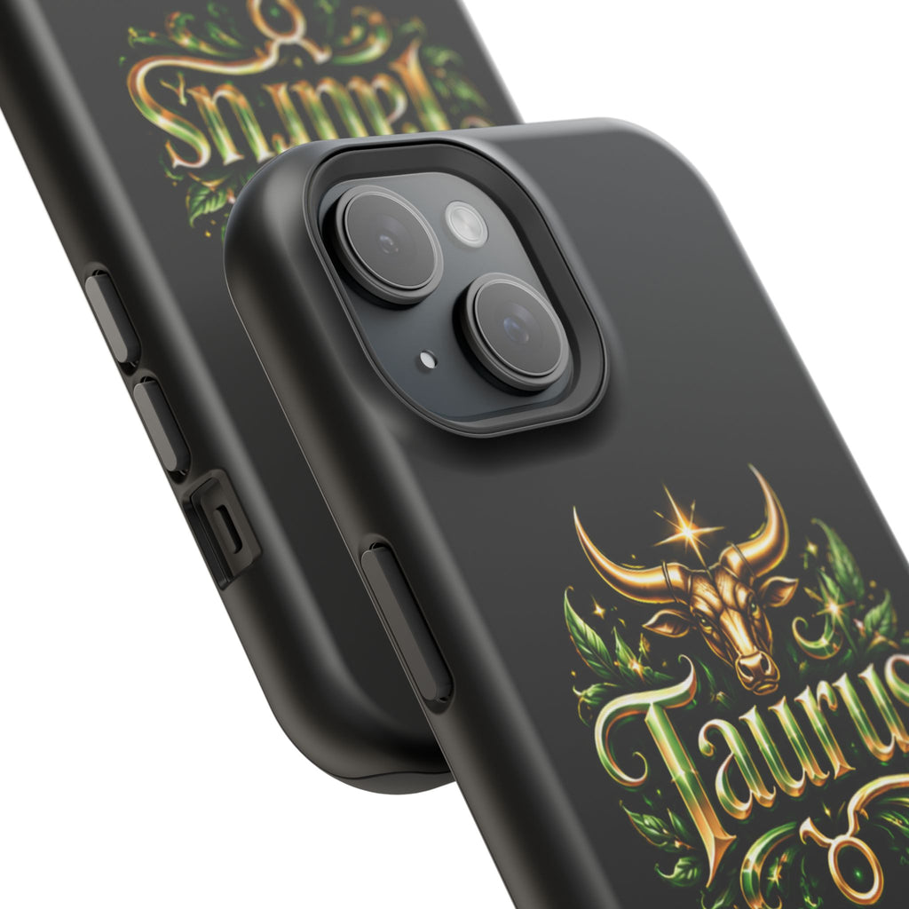 Taurus Zodiac Magnetic Phone Case — Impact‑Resistant Astrological Design