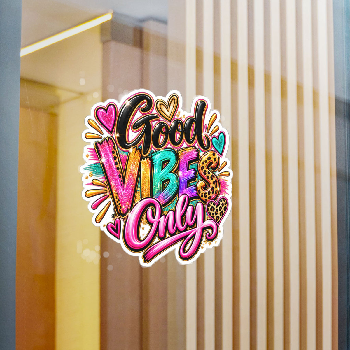 Good Vibes Only  Vinyl Sticker