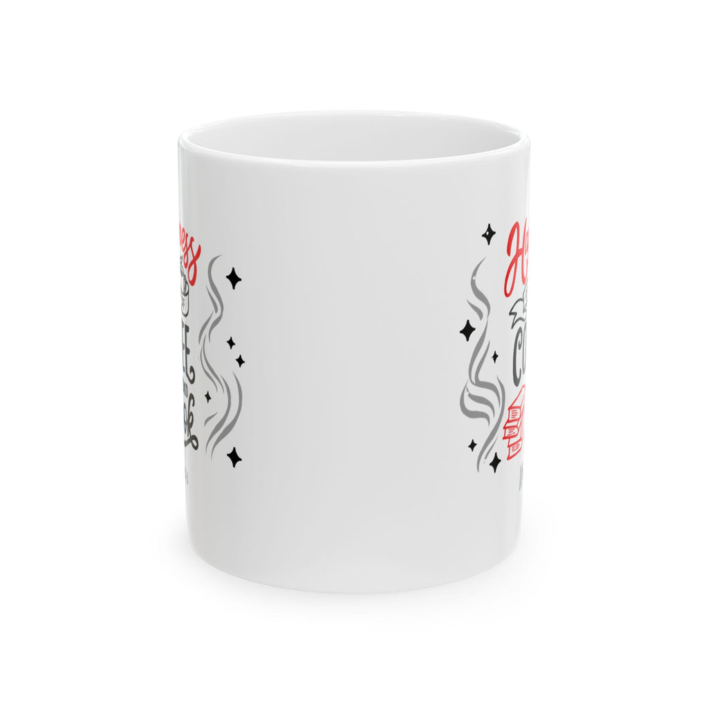 Ceramic Mug — "Happiness Cute Confetti Coffee Mug (11oz/15oz)