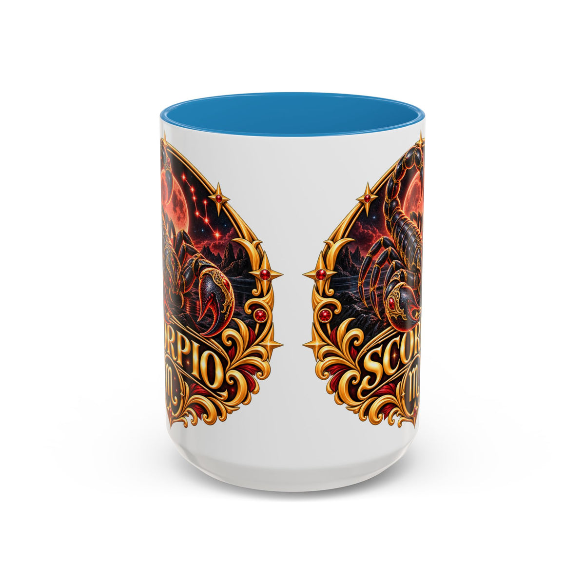 Scorpio Zodiac Coffee Mug — Bold Scorpion Astrology Design (11/15oz)