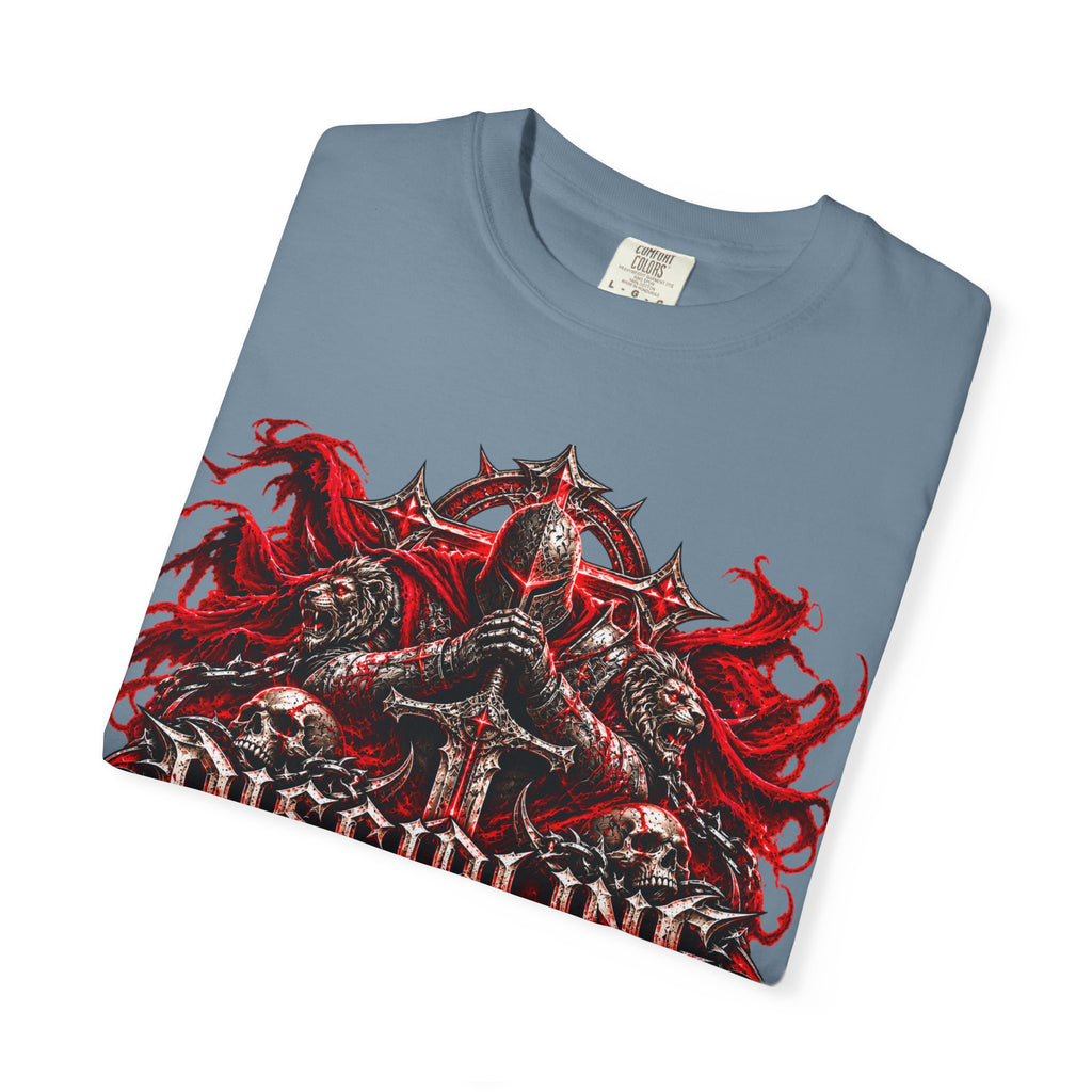 Discipline Metal Tee — Gothic Sword Graphic T-Shirt