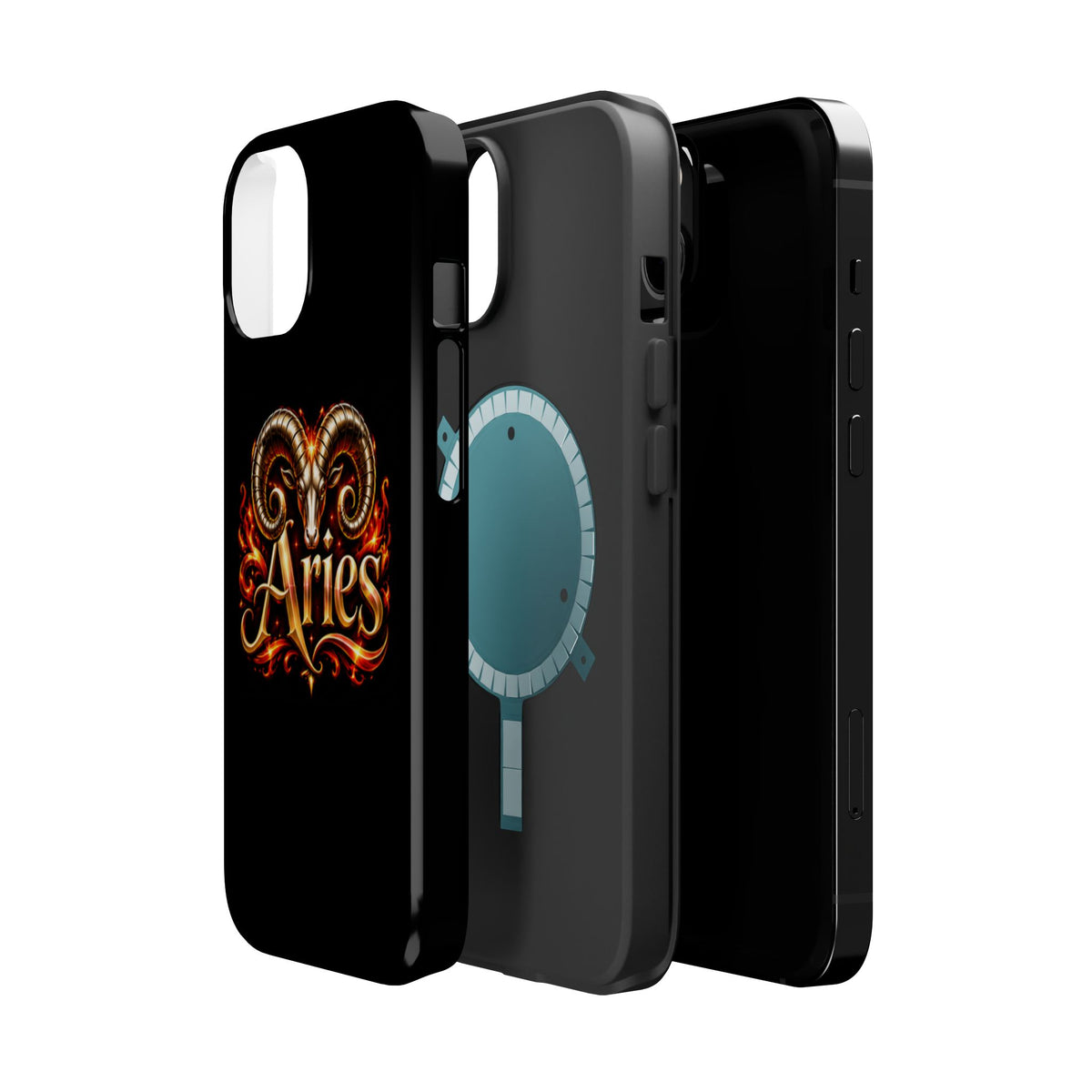 Aries Zodiac Magnetic Impact-Resistant Phone Case